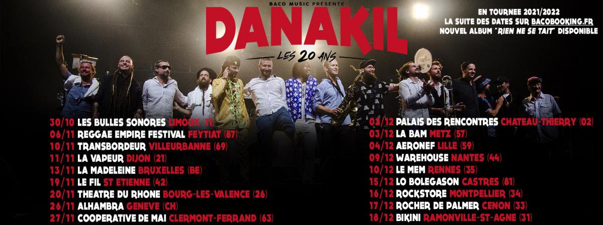 Dates tournée danakil
